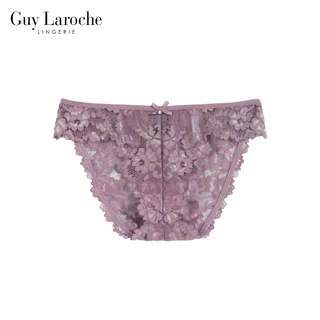 Guy Laroche Lingerie กางเกงใน กีลาโรช Underwear Bikini กางเกงในทรงบิกินี่ กางเกงในลูกไม้ทั้งตัว GU2T29 [LOve for Mom]