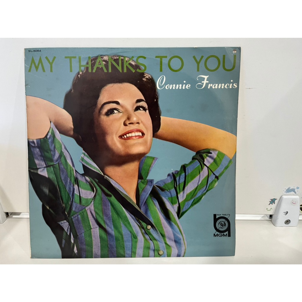 1LP Vinyl Records แผ่นเสียงไวนิล MY THANKS TO YOU Connie Francis   (H7C8)