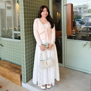 Posy Maxi Linen Skirt กระโปรงยาวผ้าลินิน
