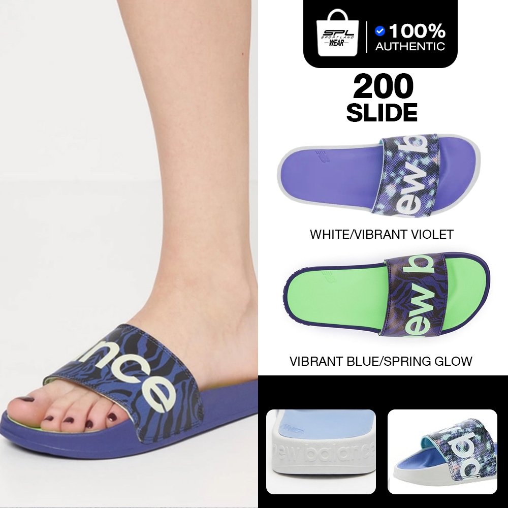 New Balance Collection นิวบาลานซ์ รองเท้าแตะ รองเท้าแบบสวม สำหรับผู้หญิง Women 200 Numeric SWF200FG / SWF200ZP (1090)
