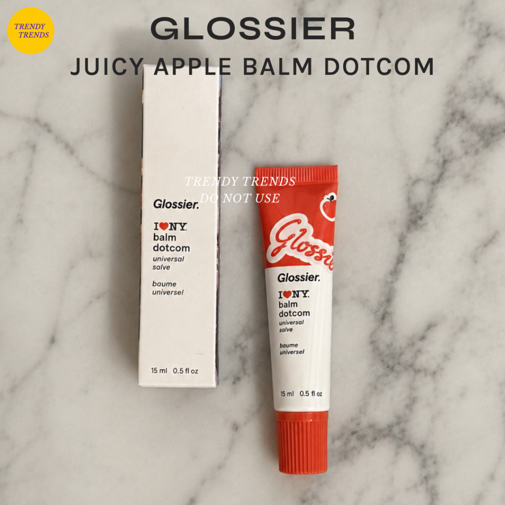 พร้อมส่ง Glossier Balm Dotcom NEW! Juicy Apple | Hot Cocoa, Cookie Butter, Sparkling Rose, Espresso