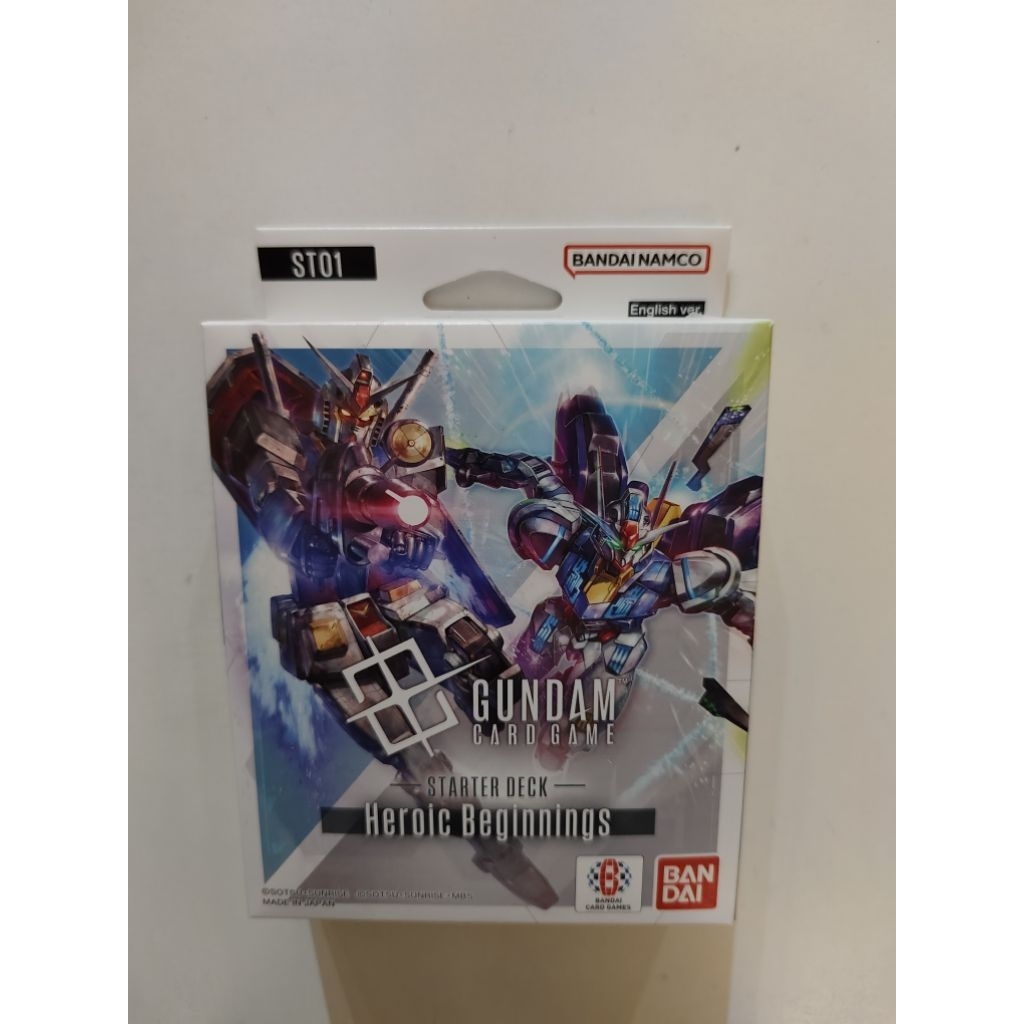 ST01 Heroic Beginning Gundam Card Game Starter Deck (English Version)