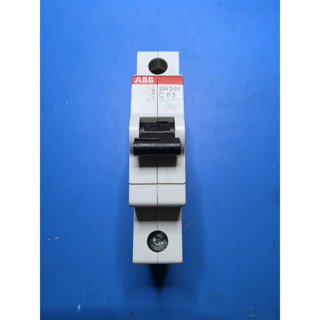 เซอร์กิตเบรกเกอร์ Circuit Breaker ABB MCB SH201 SH201-C16 SH201-C32 SH201-C40 SH201-C63 1P 16A 32A 4