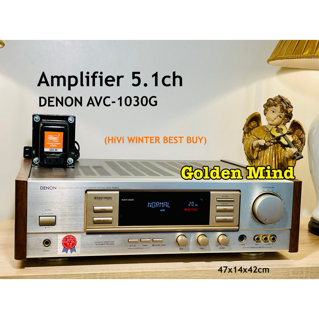 A-02-210726 DENON AVC-1030G เครื่องขยายเสียงมือสองจากประเทศญี่ปุ่น