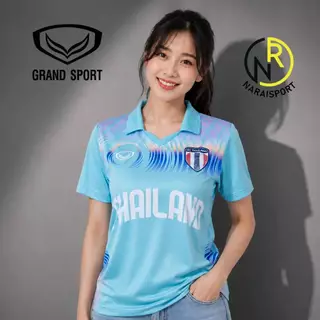***ของแท้ส่งไว***Grand sport เสื้อกีฬา ผ้าไมโครเกรดพรีเมียมพิมพ์ลาย ผ้าเบาสบายใส่ไม่ร้อนสีไม่ตกใส่ได้ทั้งชายหญิง 11002