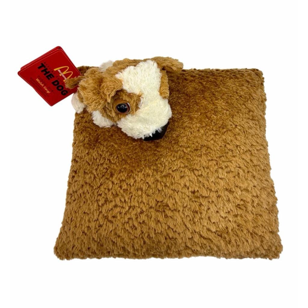 [Vintage 2003] ตุ๊กตา The Dog Artlist Collection (Welsh Corgi) ของแท้ McDonald's หายาก สภาพสะสม ป้าย