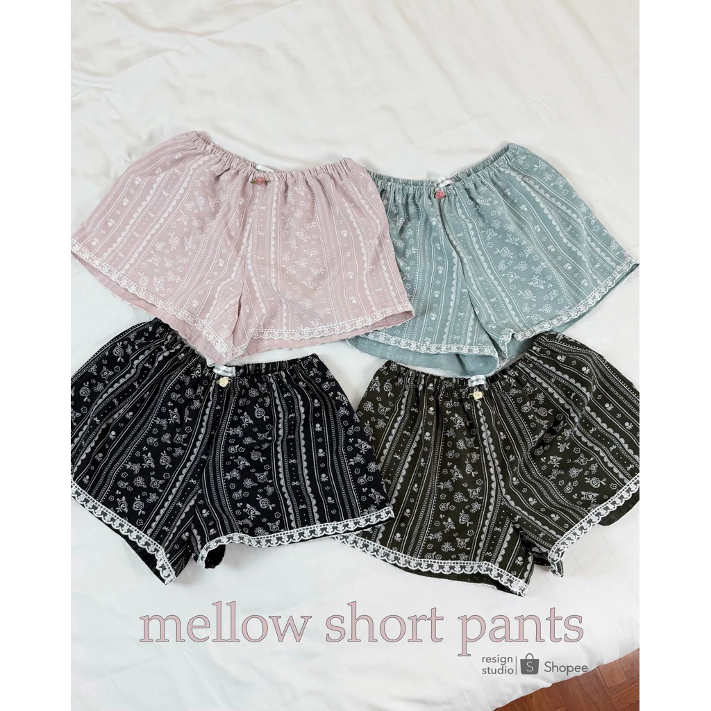 resign.studio- Mellow short pants 🎀🧚🏻♂️