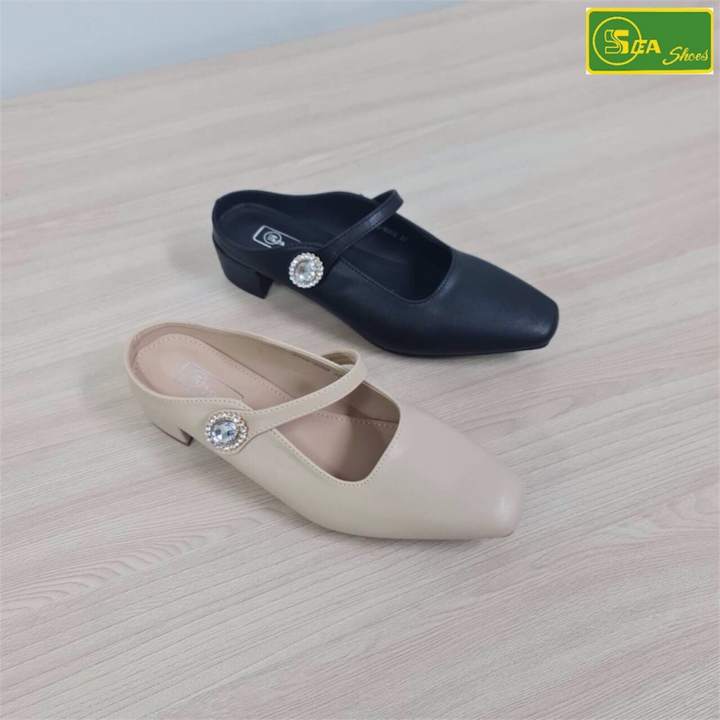 รองเท้า SEA Shoes (ซีชูส์) 9666-008 รองเท้าแตะสวมแฟชั่น ใส่สบายทุกวัน เดินเที่ยวก็ได้