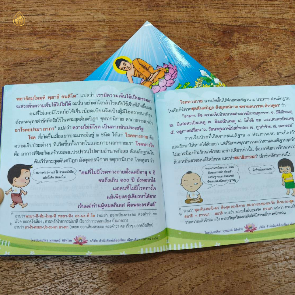หนังสือสวดมนต์ พุทธฤทธิ์พิชิตโรค(มีให้เลือกซื้อแบบ แพ็ก 5 รูปที่ 4