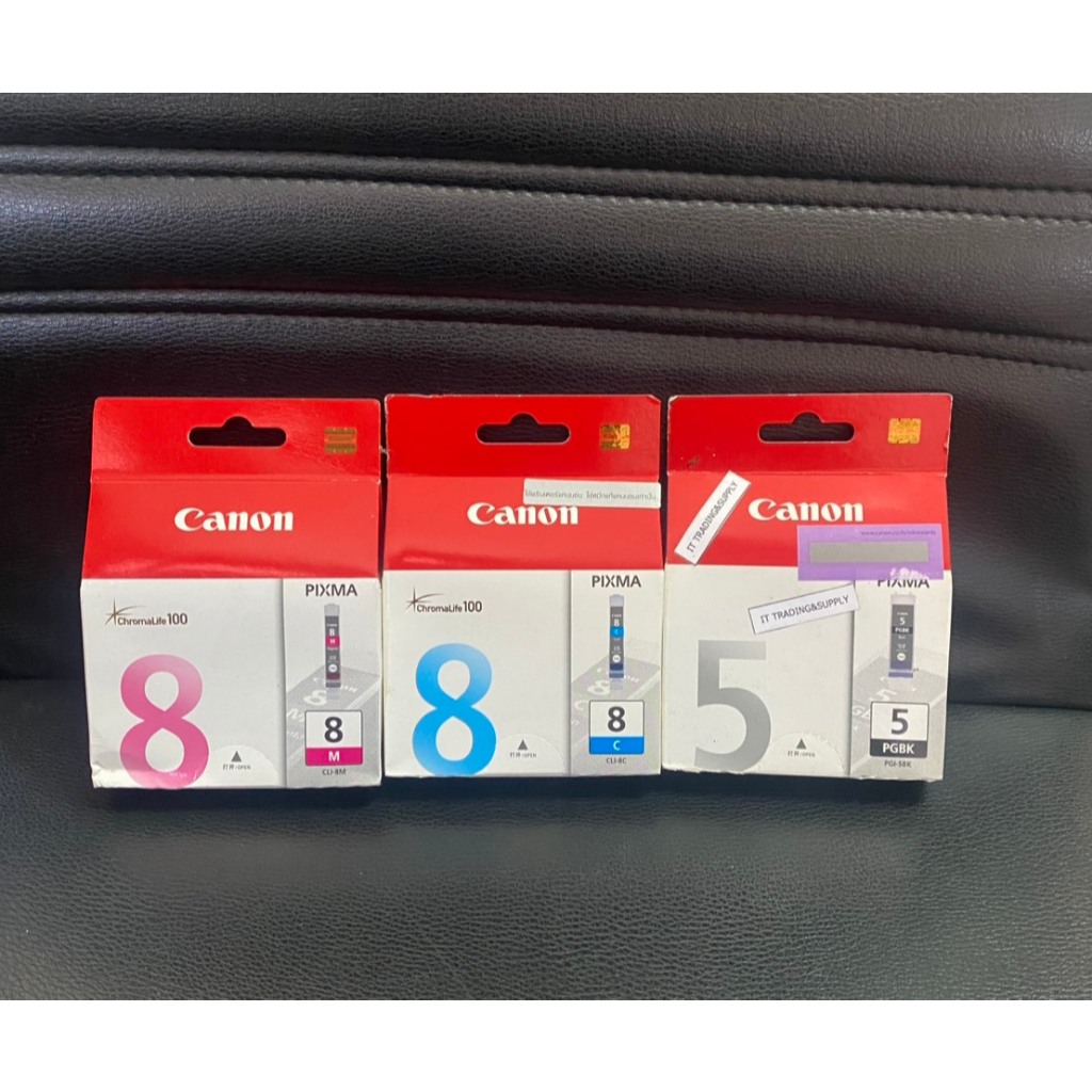 Canon PGI-5 BK CLI-8 Bk C M Y ของแท้100%