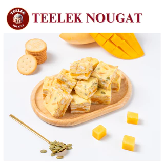Teelek Nougat -นูกัตรสมะม่วงโยเกิร์ต ตังเมไต้หวัน ขนม อร่อย โฮมเมด นูกัตตี๋เล็ก