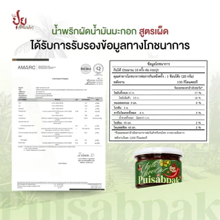 ปุยแสบปาก พริกผัดน้ำมันมะกอก (สูตรเผ็ด)