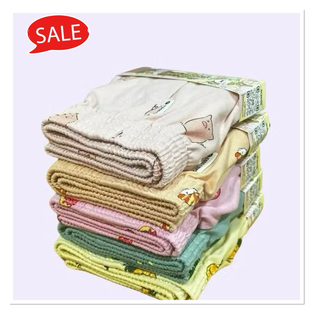 [Laila]Toogton บ๊อกเซอร์ชาย หญิง ผ้ายืด แพ็ค 4 ตัว แถม1 ใส่ได้ทั้งชายและหญิง ผ้านิ่ม ใส่สบาย