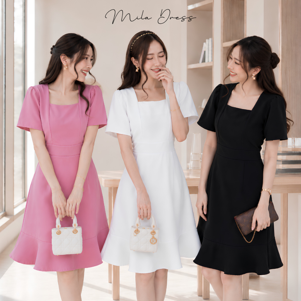Modish | Mila Dress | เดรสทำงาน formal ทรงสอบพอดีตัว ใส่ได้ everyday