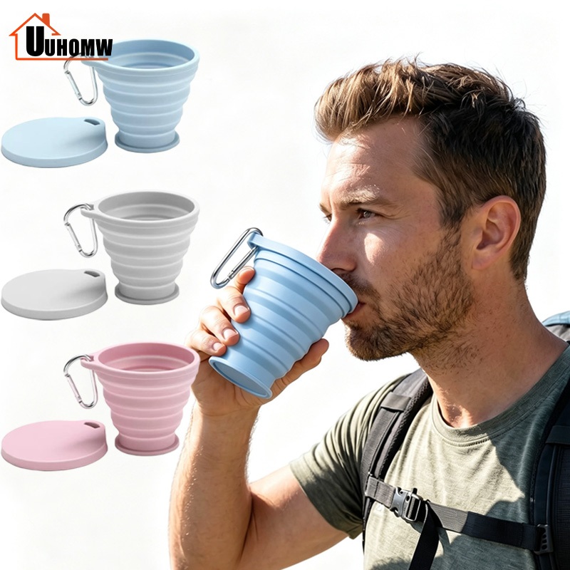 แก้วน้ำพับได้, แก้วน้ำซิลิโคน ถ้วยยืดไสลด์ Silicone Folding Cup