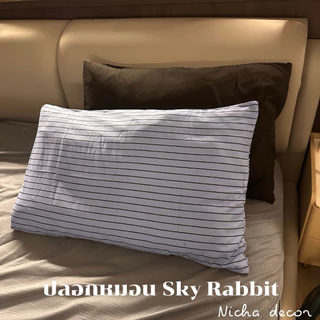 [พร้อมส่ง] ปลอกหมอนคู่ สไตล์cozy สีโคตรน่ารัก มีหลายแบบหลายลาย ขนาด48*74cm
