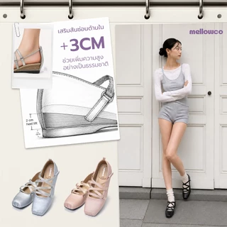 Mellowco รุ่น Chiffon Ballet Flats รองเท้าบัลเล่ต์ MC-6106