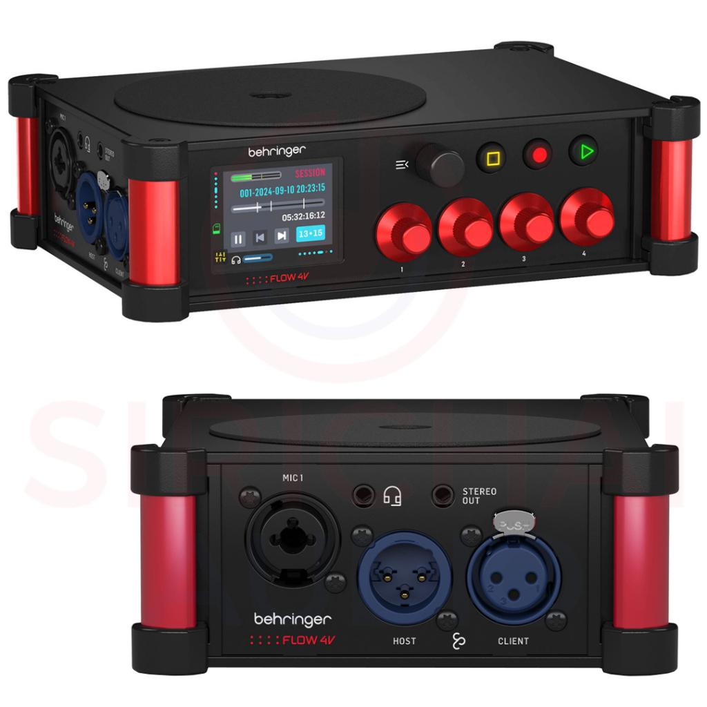 มิกเซอร์ Behringer รุ่น FLOW 4V (audio interface)