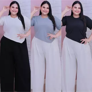 [ ผ้านุ่ม X2 ] เสื้อยืดชายเฉียง เสื้อยืดโกงหุ่น สาวอวบ ผ้าร่องนุ่ม Super soft มี 2ไซส์ A089/A090