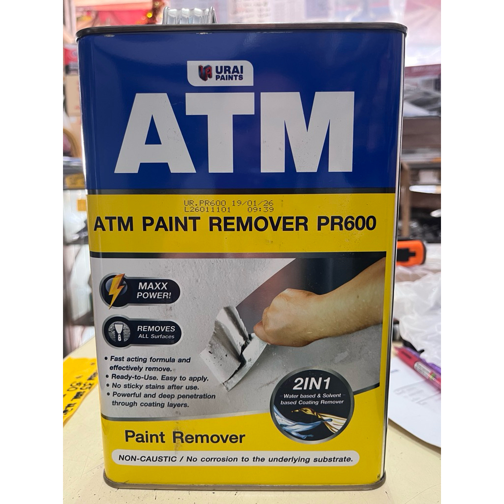 น้ำยาลอกสี ATM PR600 ปริมาณ 3.5 กก.(CR168)สินค้าเป็นของแท้ 100%