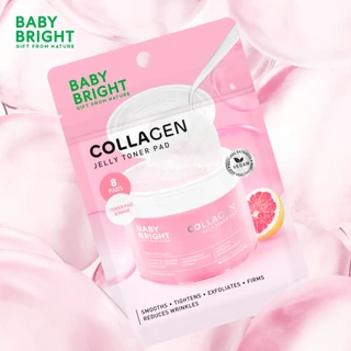 Baby Bright เจลลี่โทนเนอร์แพด 8แผ่น มีตัวเลือก 4 สูตร [ยกกล่อง]x6ซอง