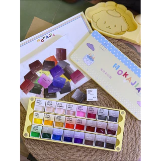 MAGICCOLRNAIL ( MOKAJIA )สีเพ้นท์เล็บเจล 72 สี ใช้เพ้นท์ ใช้ทา ขัดผง ปั้มลาย เนื้อสีแน่นเพ้นท์ลื่นลากเส้นง่ายสีสวยละมุน