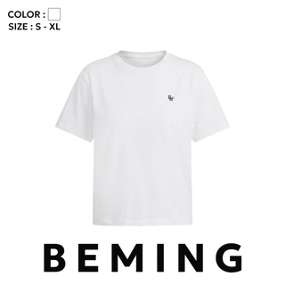 Bemingtop1076(S-XL)-BMG Pure Form Tee - เสื้อยืดคอกลมทรงสวย ใส่ได้ทุกวัน