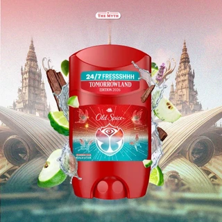 *Limited* Old Spice โรลออน กลิ่น Rockstar Tomorrowland Make your favorite กลิ่น หอมสดชื่น จาก มะนาว และ แอปเปิ๊ลเขียว
