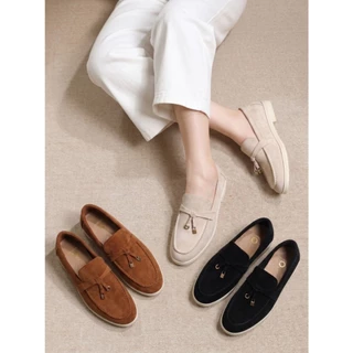 (ส่งด่วน ❗️) CHERRYMU รุ่น Clara Shoes CM181 รองเท้า Loafer (โลฟเฟอร์) หนังนิ่ม เสริมส้น 1.5 นิ้ว