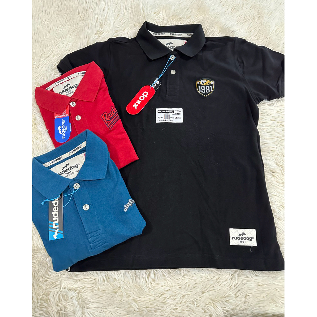 SALE เสื้อคอPOLO Rudedogแท้100%ไซร้Lญ