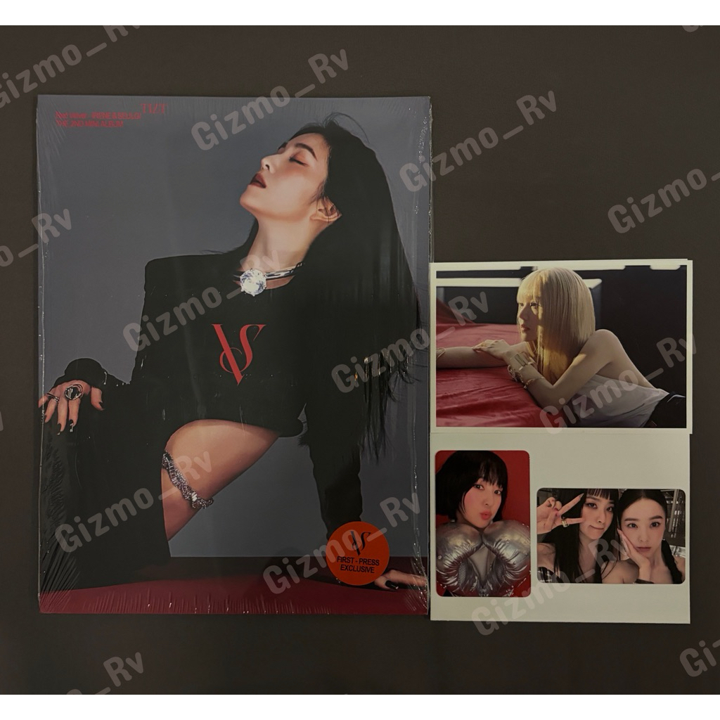 [แกะแล้ว-ของครบ] อัลบั้ม Red Velvet Irene & Seulgi 2nd Mini Album - Tilt Photobook Irene Ver. (All I