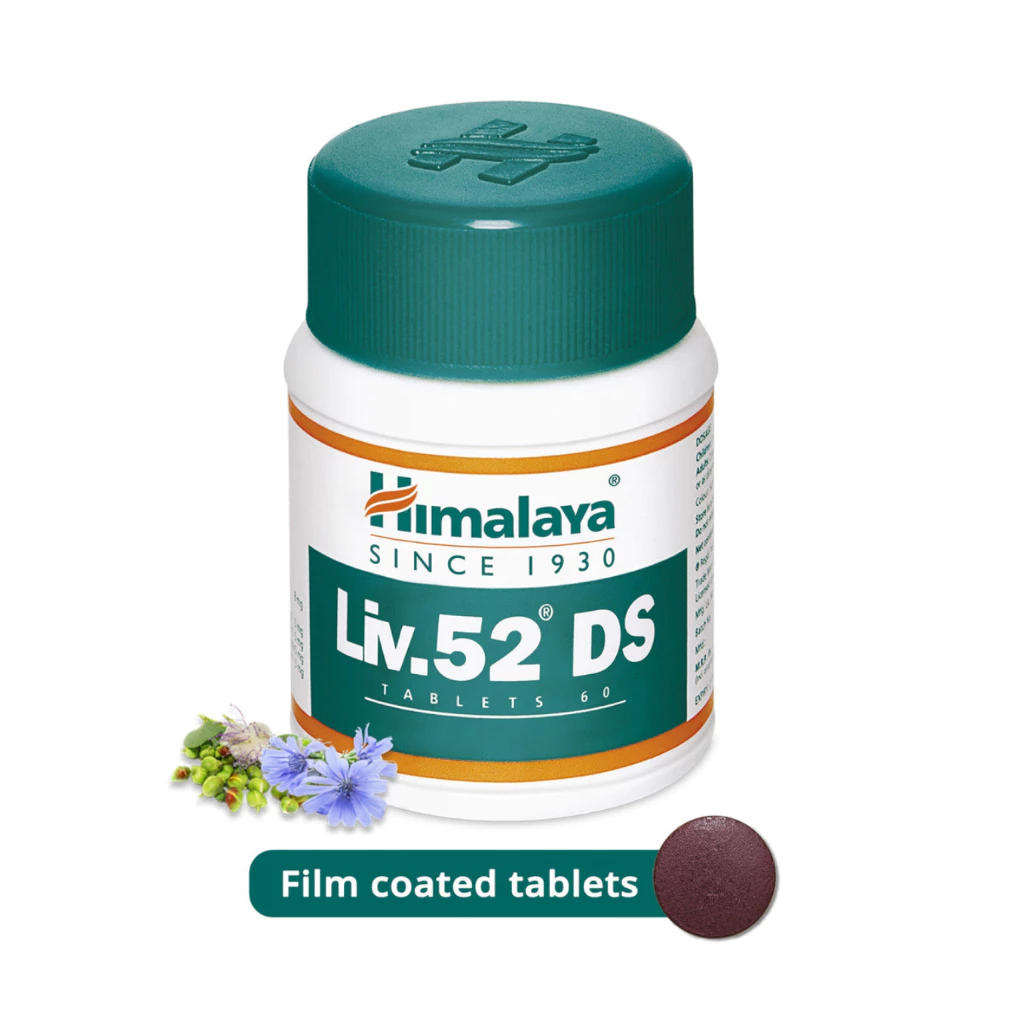 หิมาลายา บำรุงตับ Himalaya Liv.52 DS 60 เม็ด