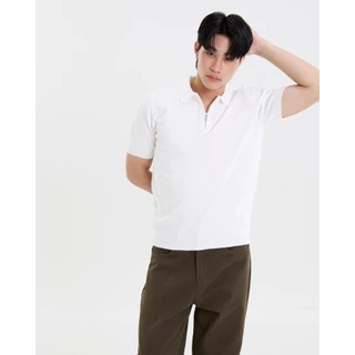 REEVE HARLOW ZIP POLO เสื้อโปโลถัก ผ้า Knit
