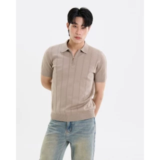 REEVE HARLOW ZIP POLO เสื้อโปโลถัก ผ้า Knit