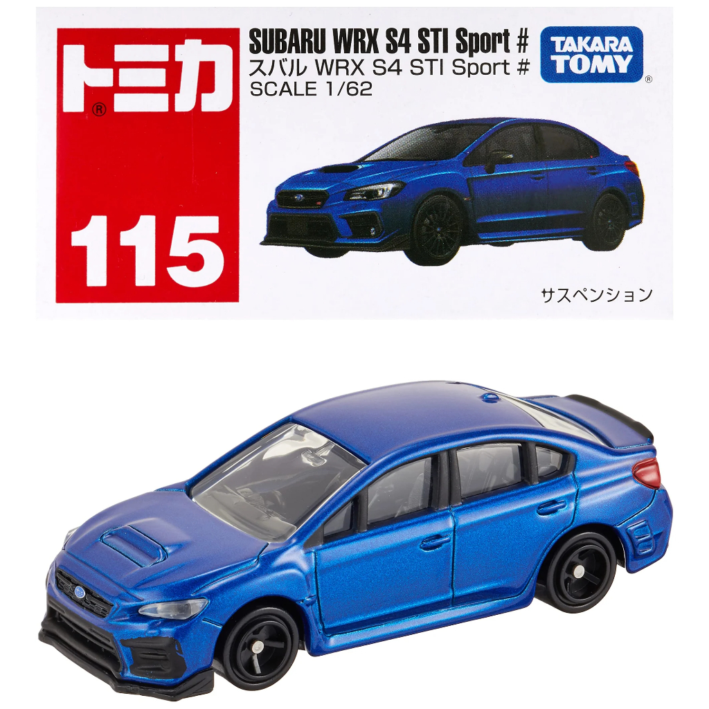 Tomica No.115 Subaru WRX S4 STi Sport # (Blue)