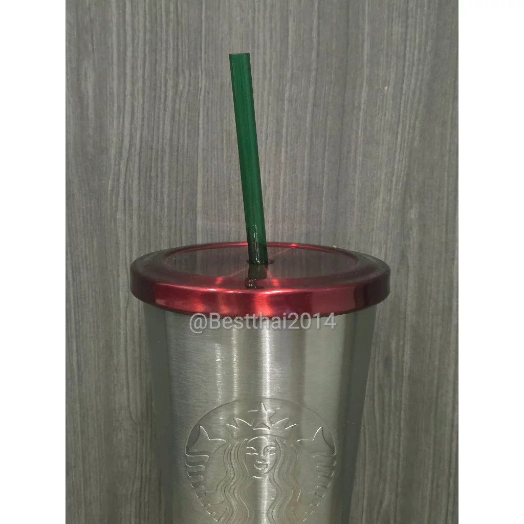แก้วสะสมสตาร์บัค แก้วโคลคัพ Starbuck Cold cup stainless 16 oz thumbnail 4