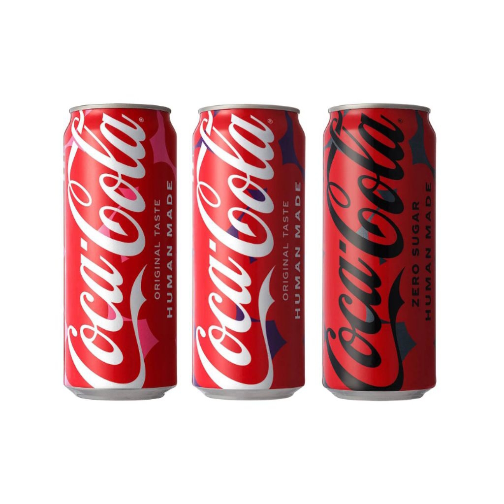 เซตกระป๋องโค้ก โคคาโคล่า Human made X Coca Cola limited edition 2026 จากญี่ปุ่น