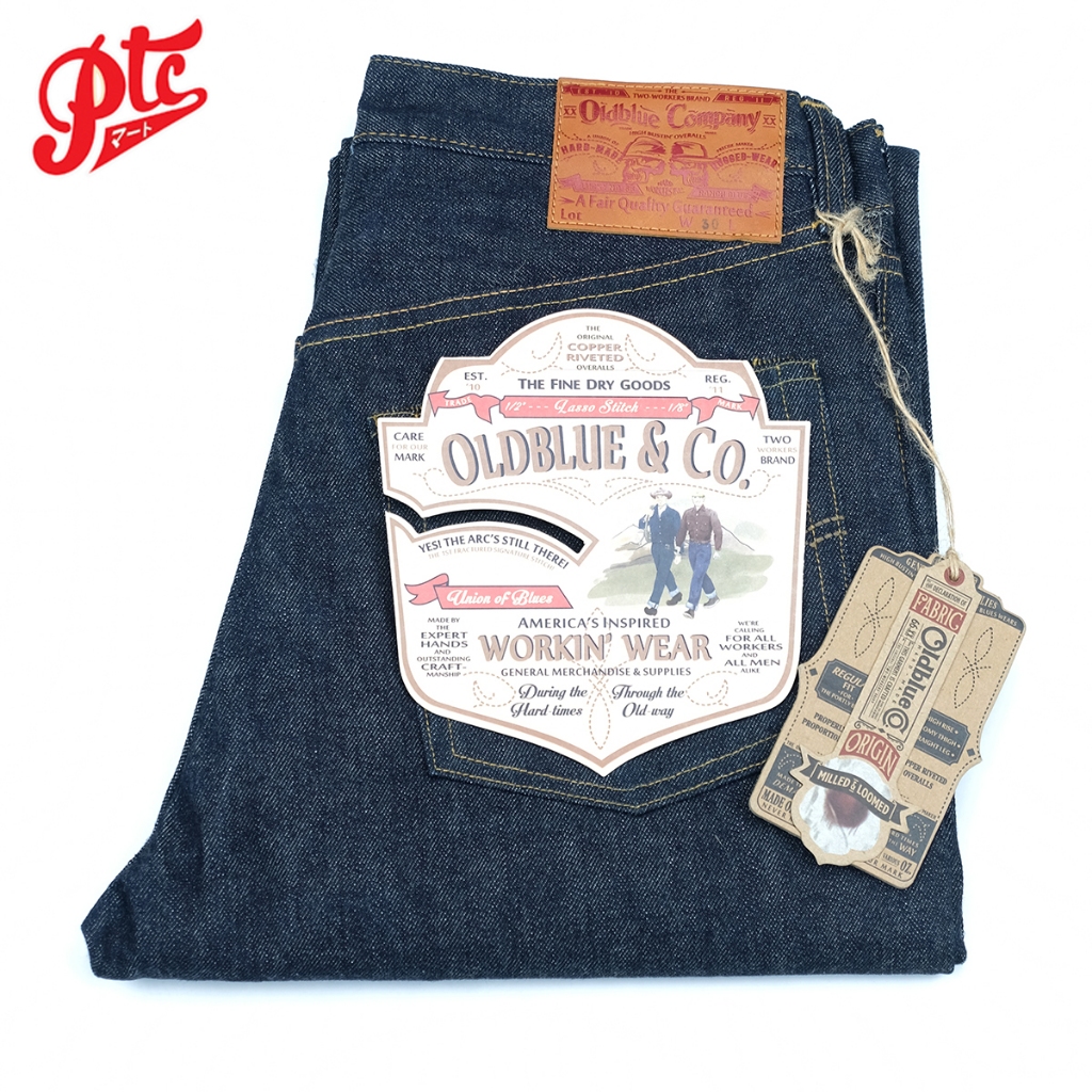 กางเกงยีนส์ Oldblue  44" Cut - 14 Oz WWII Selvedge Okayama