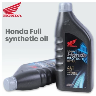 น้ำมันเครื่องสังเคราะห์แท้ 100% HONDA Protech Ultra 4AT JASO MB 10W-30 รถสายพาน(AT) 0.8L