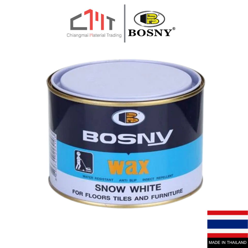 BOSNY ขี้ผึ้งขัดพื้น (Floor Wax) 400 g No.B225