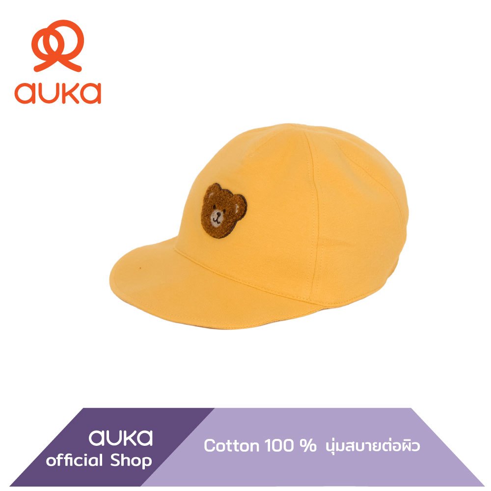 Auka หมวกแก๊ปเด็ก 3-12 เดือน Auka  The Bear's Playground