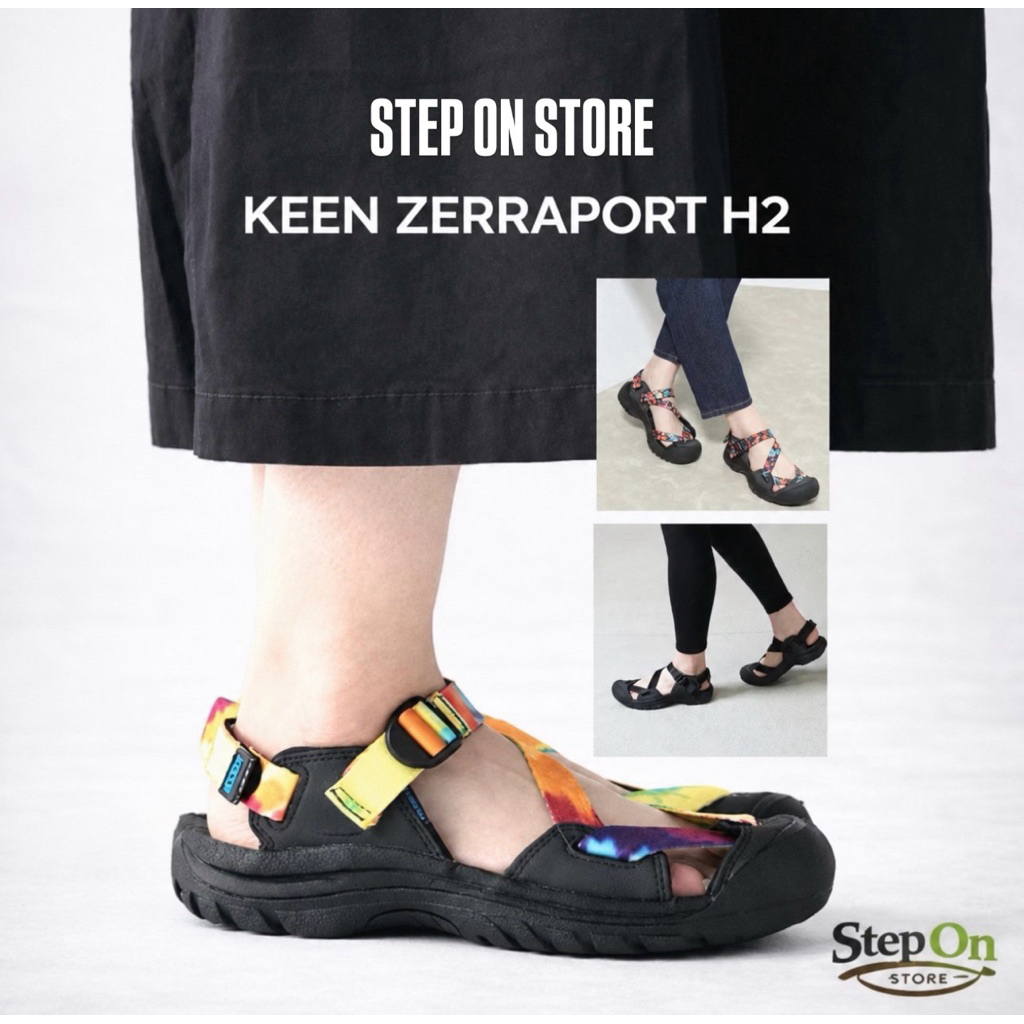 ส่งจากไทย 2-3 วัน KEEN ZERRAPORT 3 สี พื้นดำ ใส่สบาย คล่องตัว