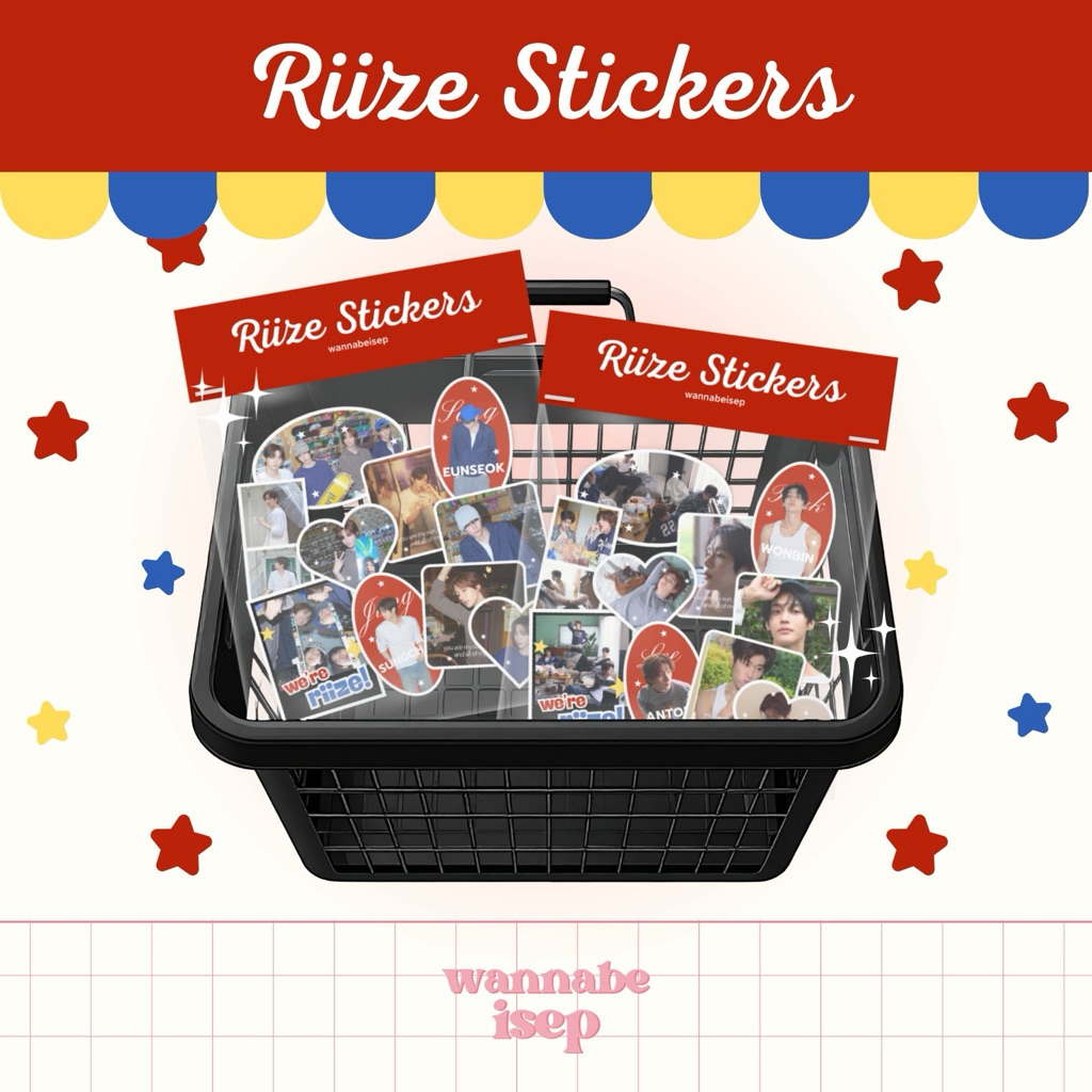 Riize Stickers - Do Your Dance Ver.3 (สติ๊กเกอร์ 10 ชิ้น)