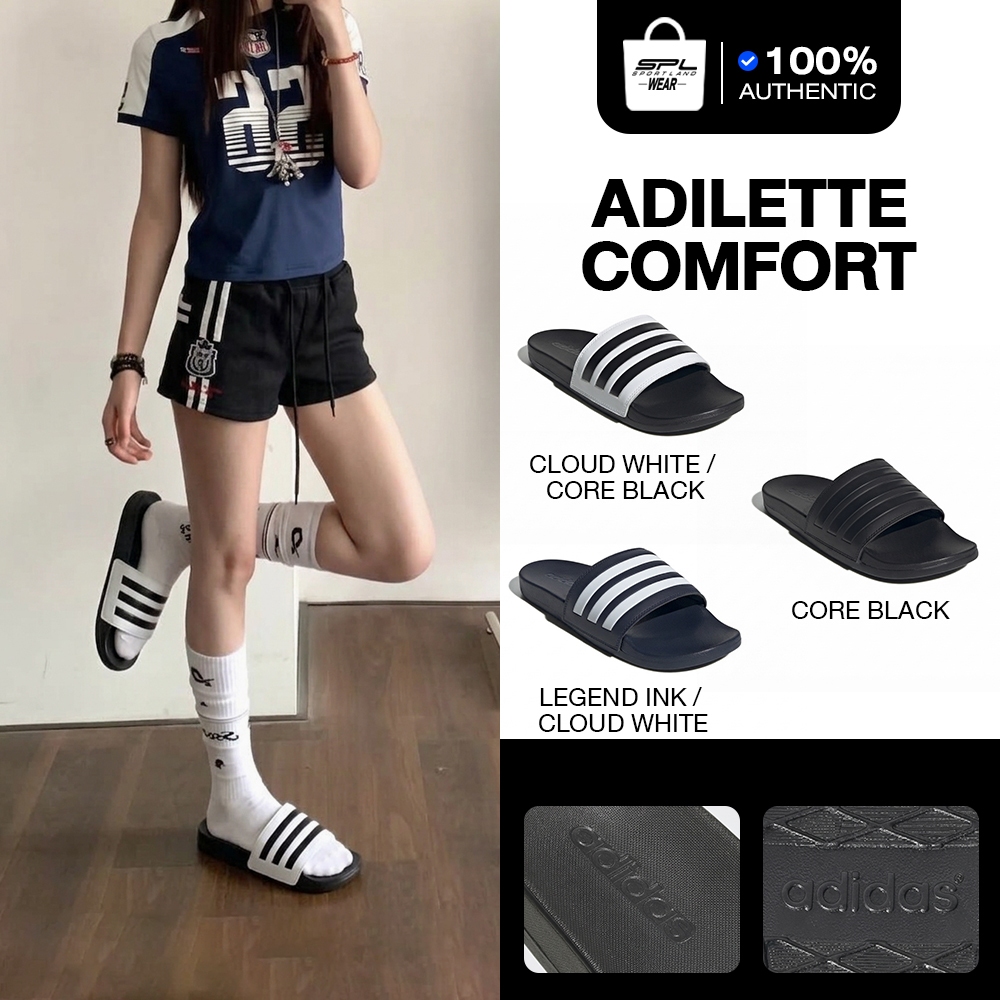 Adidas Collection อาดิดาส รองเท้าแตะ SPF Adilette Comfort รุ่น GZ5892 / GZ5891 / GZ5896 / GZ5893 / G