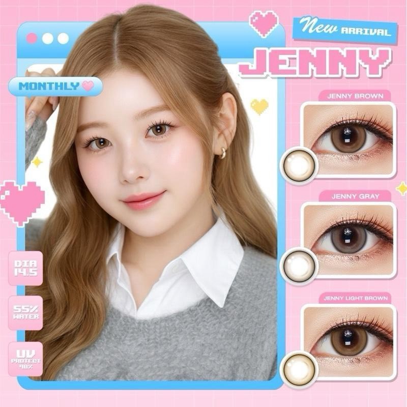 Jenny ตาโต 14.5  (ค่าอมน้ำ55%) Kitty Kawaii