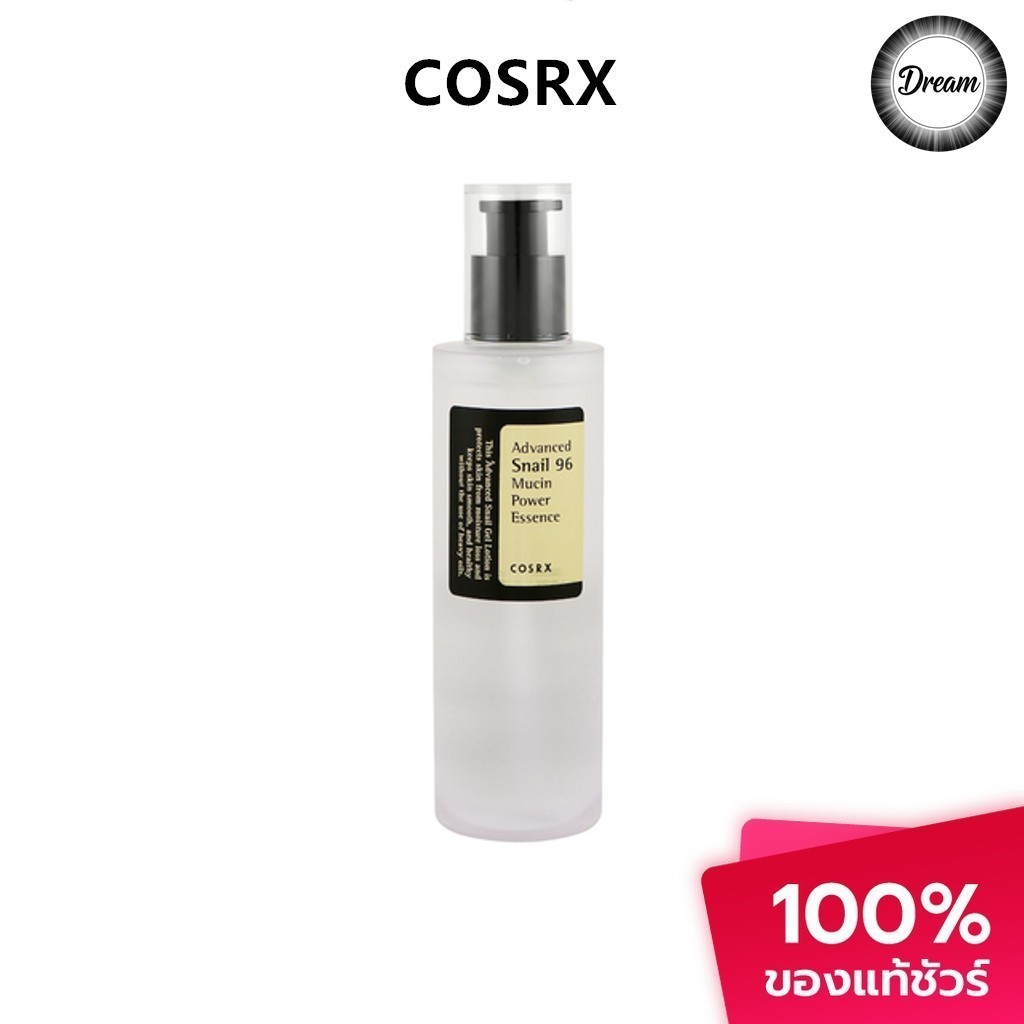 COSRX Advanced Snail 96 Mucin Power Essence 100ml แอดวานซ์ สเนล 96 มิวซิน เพาเวอร์ เอสเซนส์