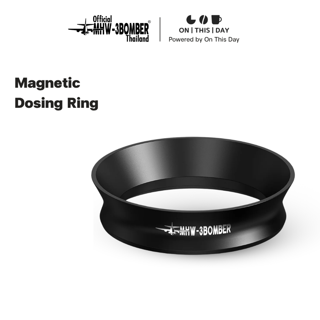 MHW-3BOMBER Magnetic Dosing Ring โดสซิ่งกาแฟ ขนาด 51 / 53-54 / 58 mm