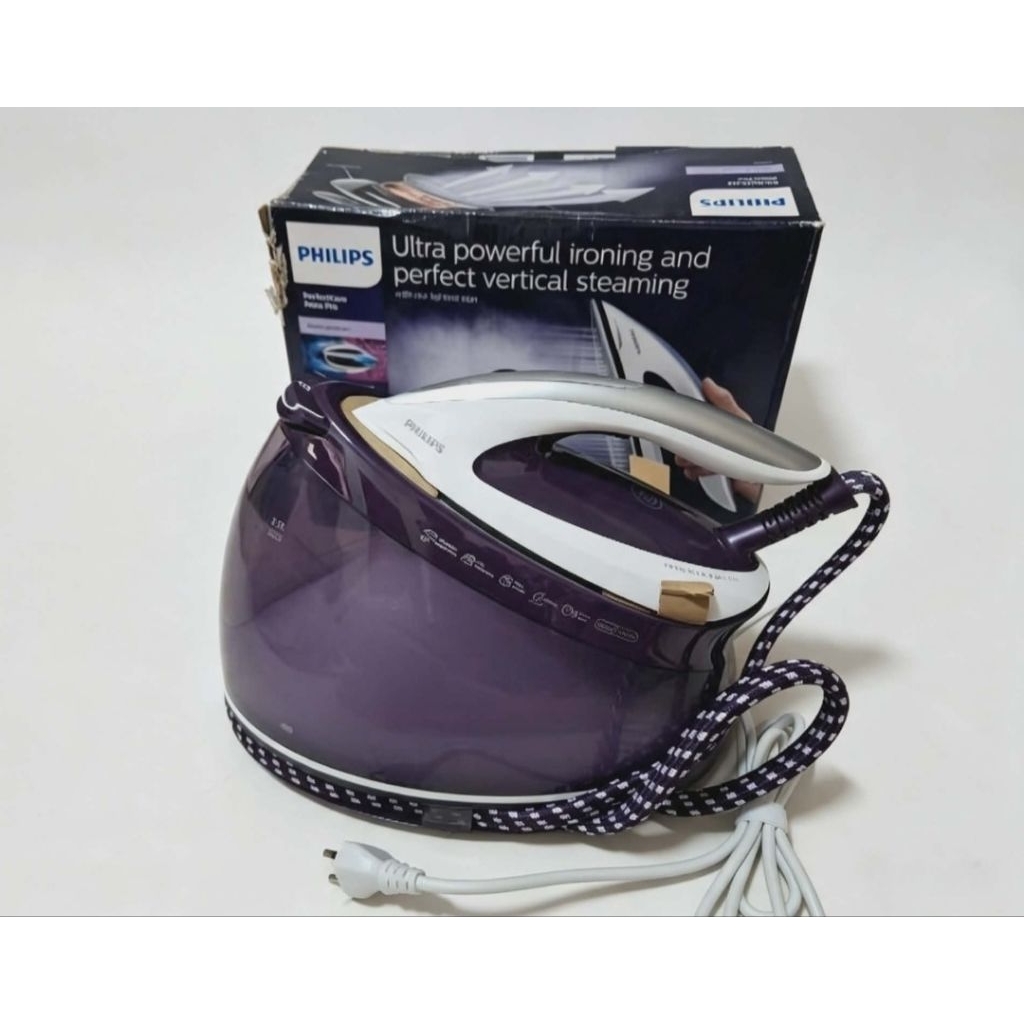 ฟิลิปส์ เตารีดแรงดันไอน้ำ PerfectCare Aqua Pro รุ่น GC9315|30 สีม่วง
