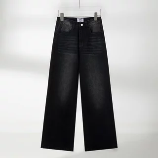 Helldul Jeans [9901] กางเกงยีนส์ทรงลิซ่า เอวเข้ารูป ใส่สะบาย แมทง่ายหลายลุค มี 5 สี 5 ไซส์ ให้เลือก