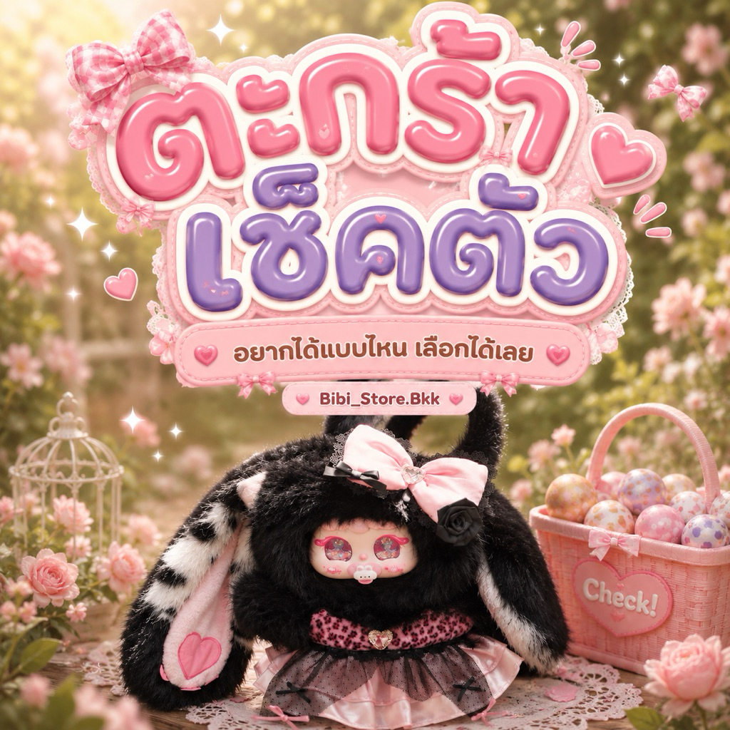 [พร้อมส่งในไทย ใช้โค้ด30%ได้] ตะกร้า(เช็คตัว) 400%600% new collection พร้อมส่ง